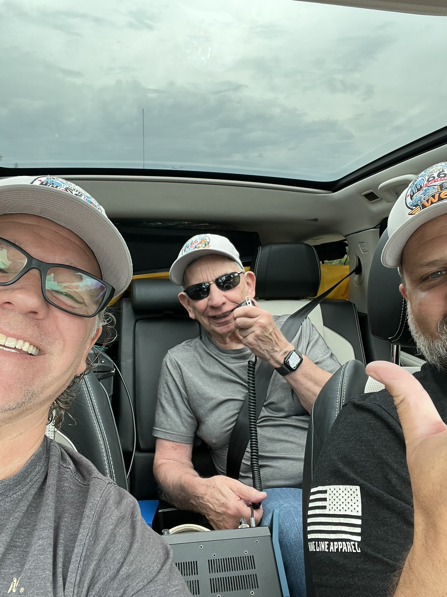 Working W6R from the back seat on 20 meters