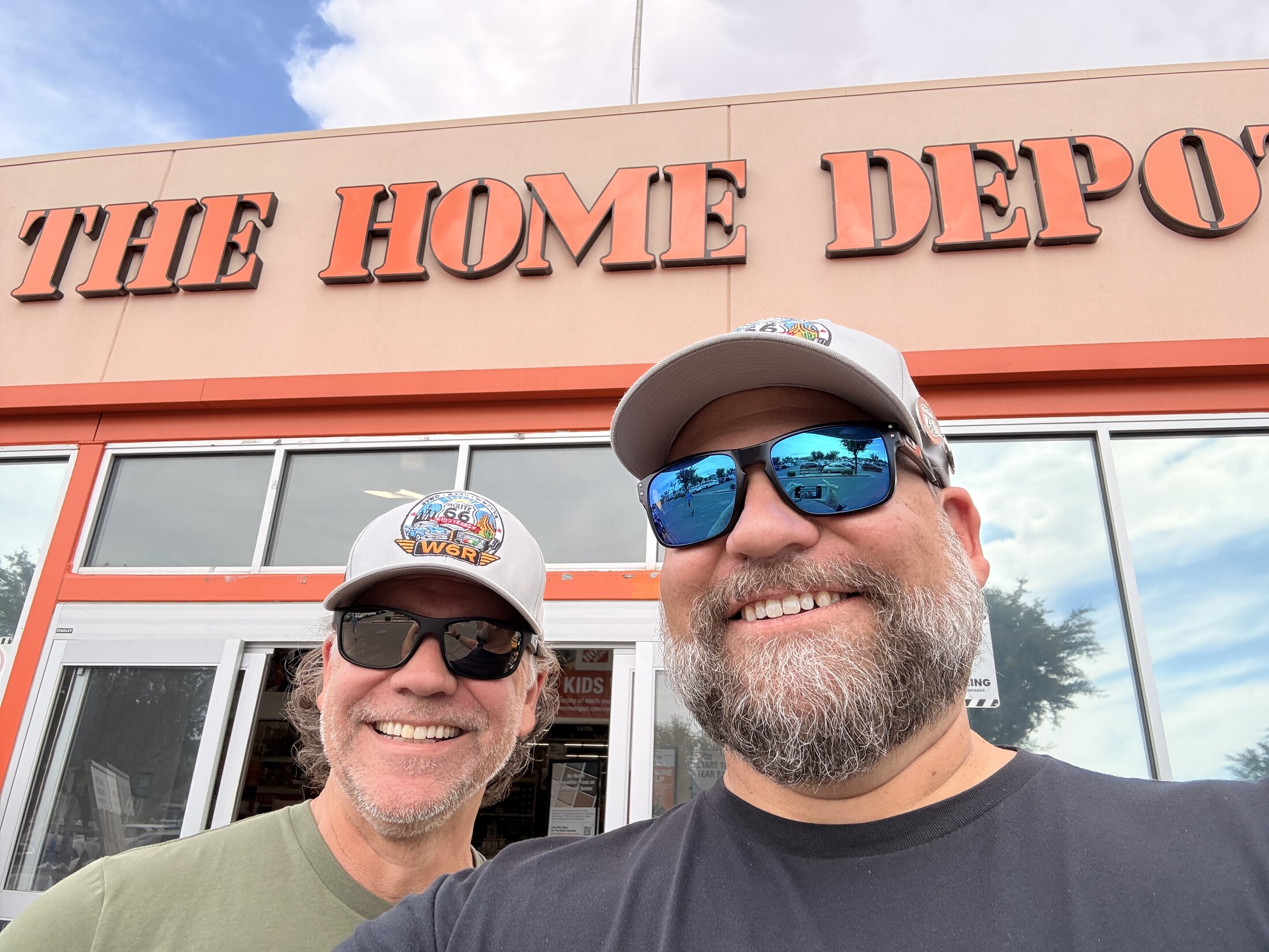 A Kingman Home Depot run for the soldering iron needed to repair the radio cable.